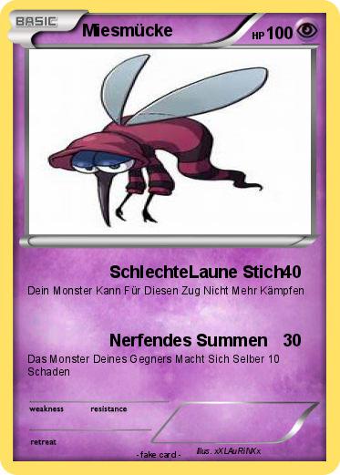 Pokemon Miesmücke