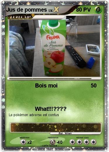 Pokemon Jus de pommes