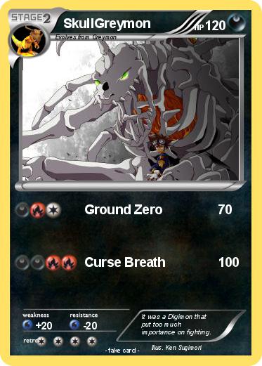 Pokemon SkullGreymon