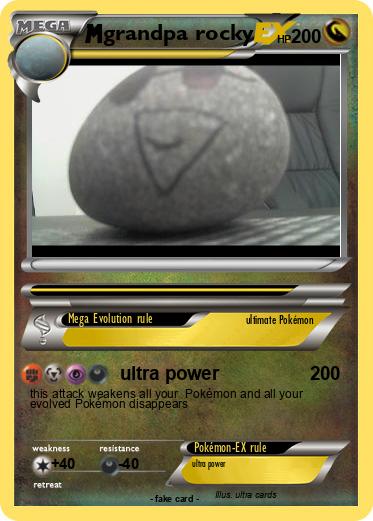 Pokemon grandpa rocky