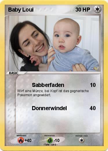 Pokemon Baby Loui