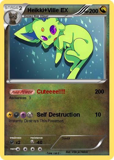Pokemon Heikki+Ville EX
