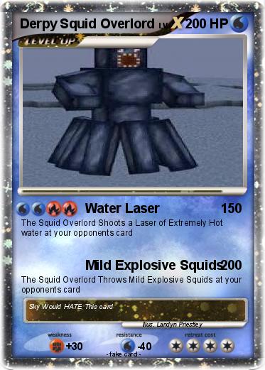 Pokemon Derpy Squid Overlord