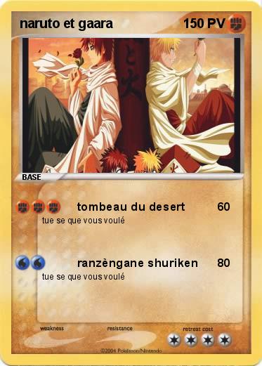 Pokemon naruto et gaara