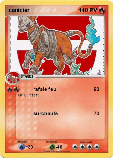 Pokemon canicier