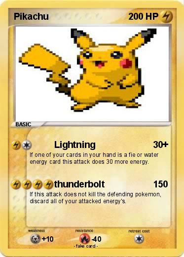 Pokemon Pikachu