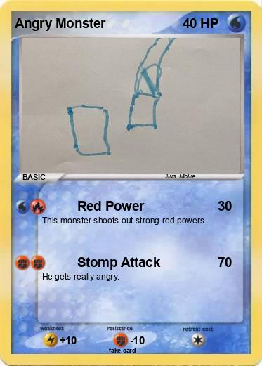 Pokemon Angry Monster