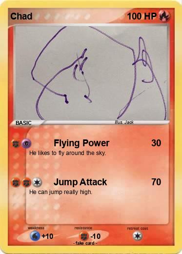 Pokémon Chad 237 237 - Flying Power - My Pokemon Card