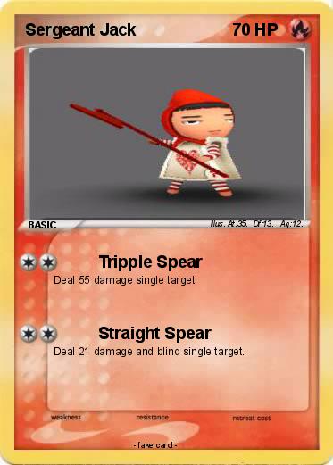 Pokemon Sergeant Jack