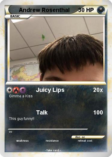 Pokemon Andrew Rosenthal