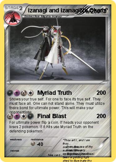 Pokemon izanagi and izanagiNo Okami