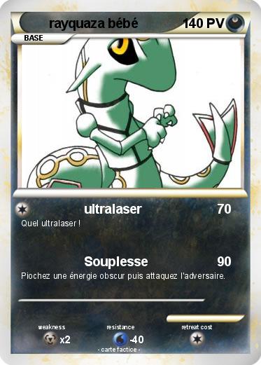 Pokemon rayquaza bébé