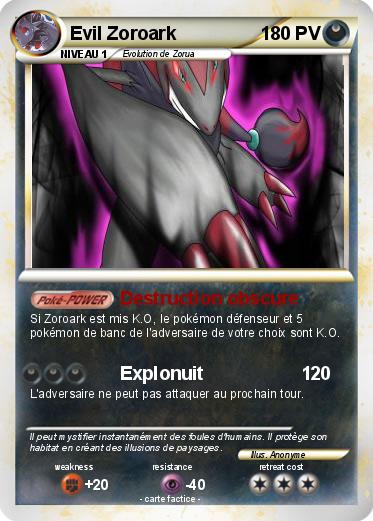 Pokemon Evil Zoroark