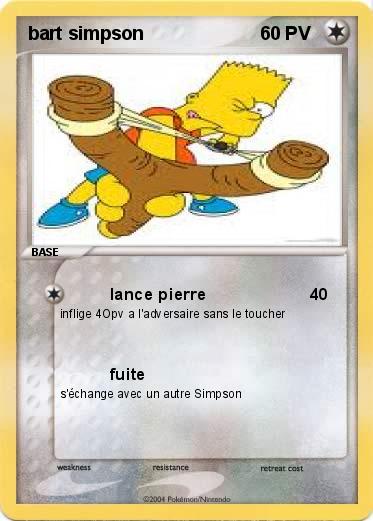 Pokemon bart simpson