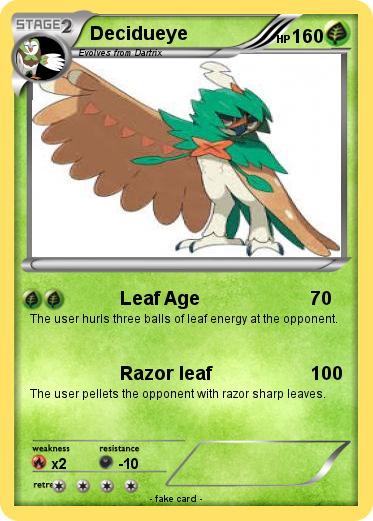 Pokemon Decidueye