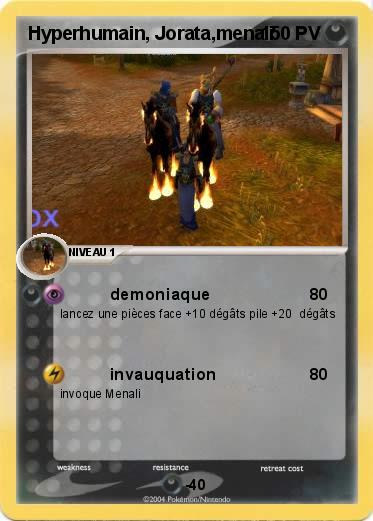 Pokemon Hyperhumain, Jorata,menali