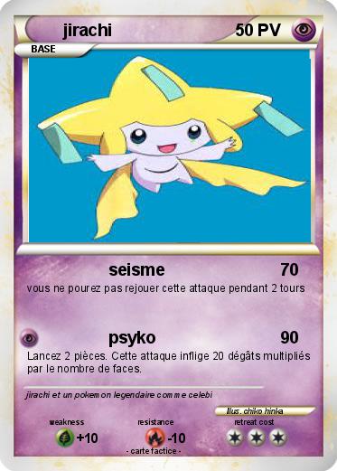 Pokemon jirachi