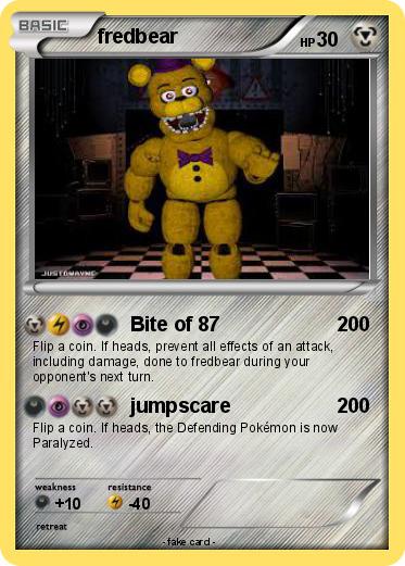 Pokemon fredbear