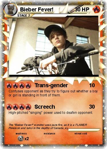 Pokemon Bieber Fever!