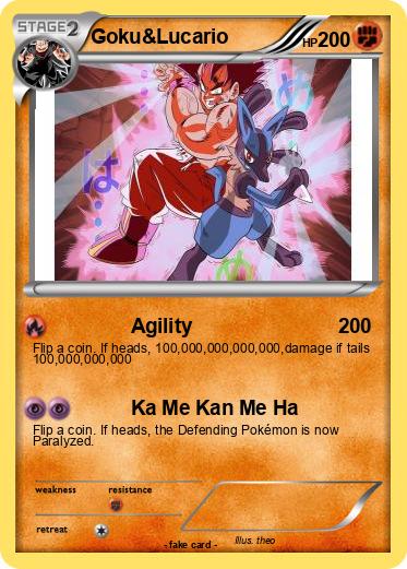 Pokemon Goku&Lucario