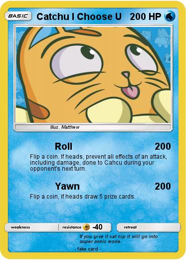 Pokemon Catchu I Choose U