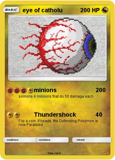 Pokemon eye of catholu