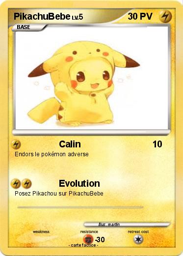Pokemon PikachuBebe