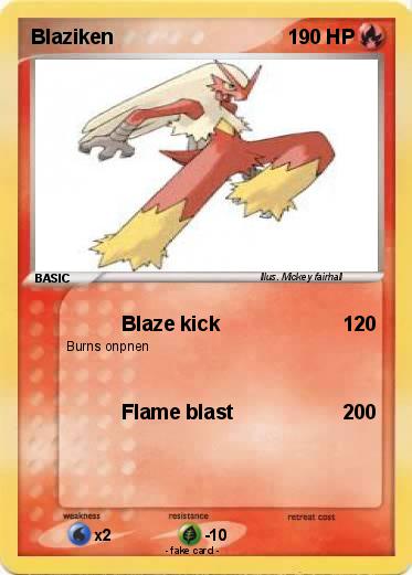 Pokemon Blaziken