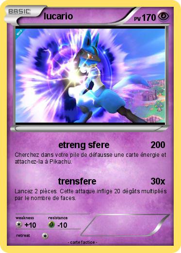 Pokemon lucario