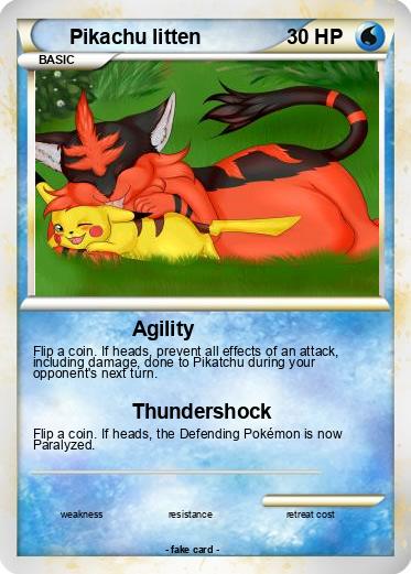 Pokemon Pikachu litten