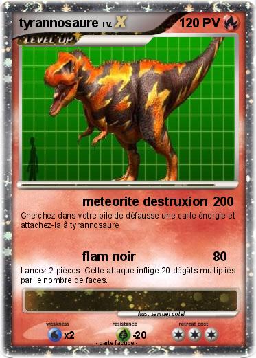 Pokemon tyrannosaure