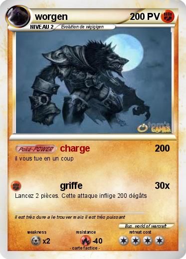 Pokemon worgen