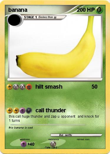Pokemon banana