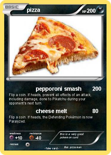 Pokemon pizza