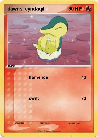 Pokemon dawns  cyndaqil