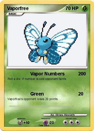 Pokemon Vaporfree