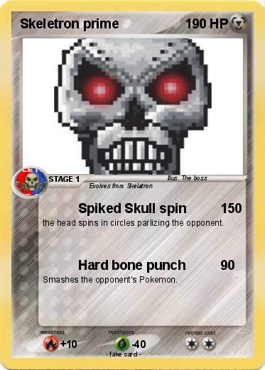 Pokemon Skeletron prime