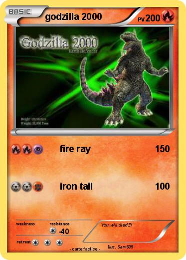 Pokemon godzilla 2000