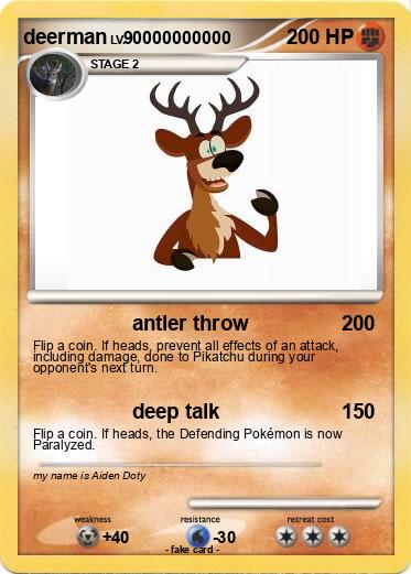 Pokemon deerman