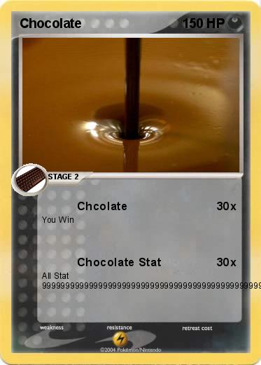 Pokemon Chocolate