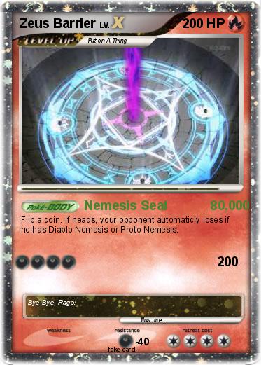 Pokemon Zeus Barrier