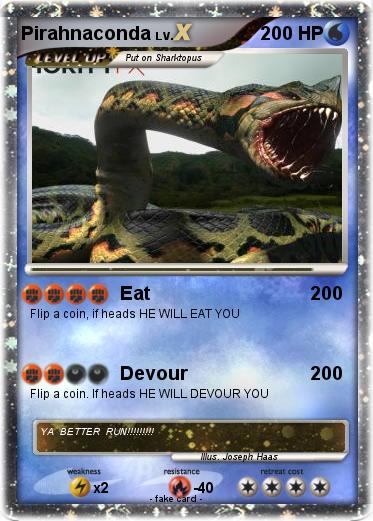 Pokemon Pirahnaconda