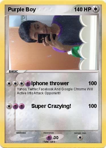 Pokemon Purple Boy