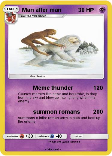 Pokemon Man after man