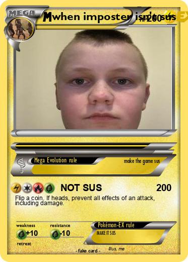 Pokemon when imposter isn't sus