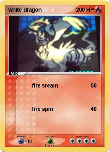 Pokemon white dragon