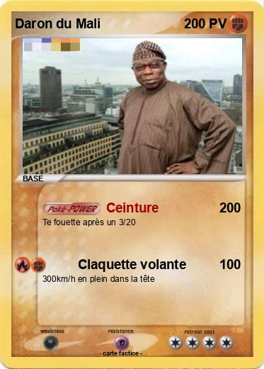 Pokemon Daron du Mali