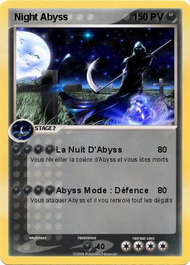 Pokemon Night Abyss