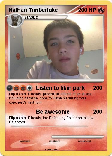 Pokemon Nathan Timberlake