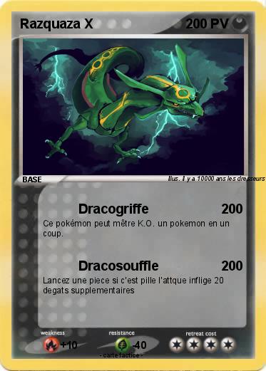 Pokemon Razquaza X